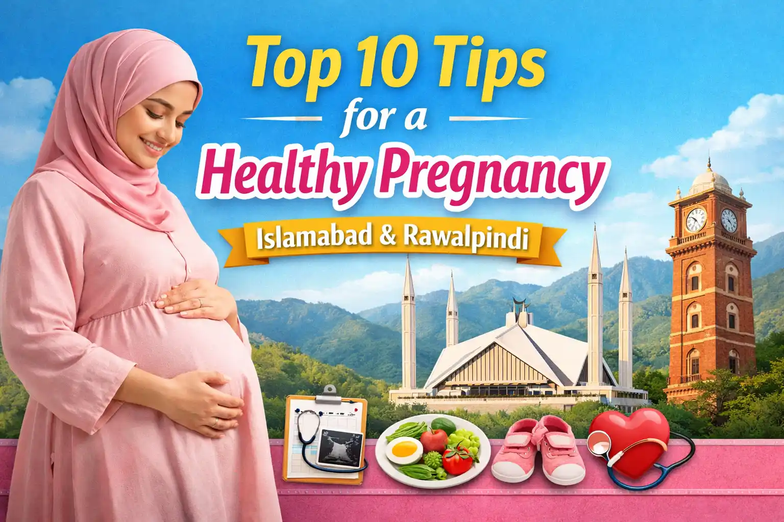 Top 10 Tips for a Healthy Pregnancy in Islamabad & Rawalpindi