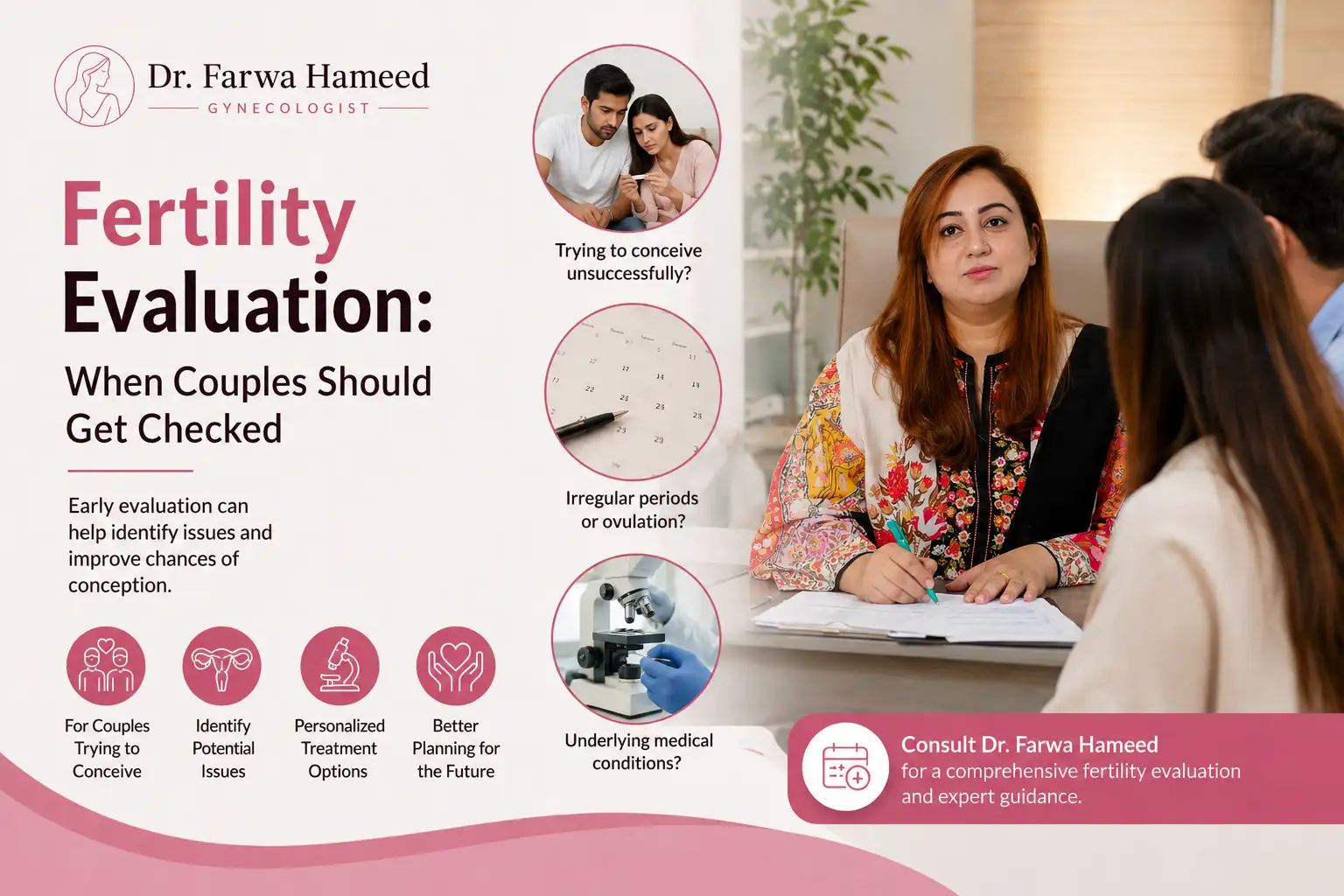 Fertility evaluation: when couples should get checked