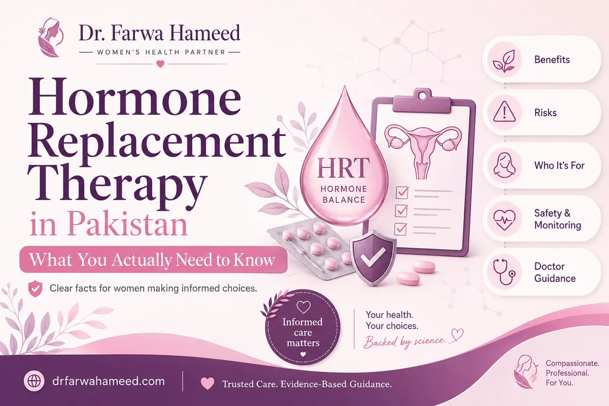 Hormone Replacement Therapy in Pakistan: What Actually Need to Know